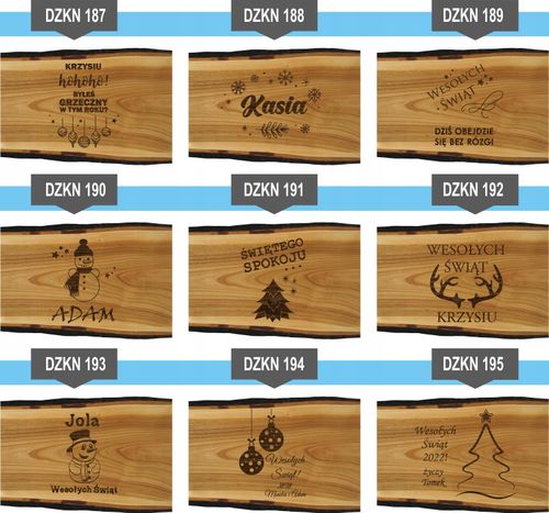 Deska z grawerem PREZENT na NOWY DOM osiedliny HIT na Arena.pl