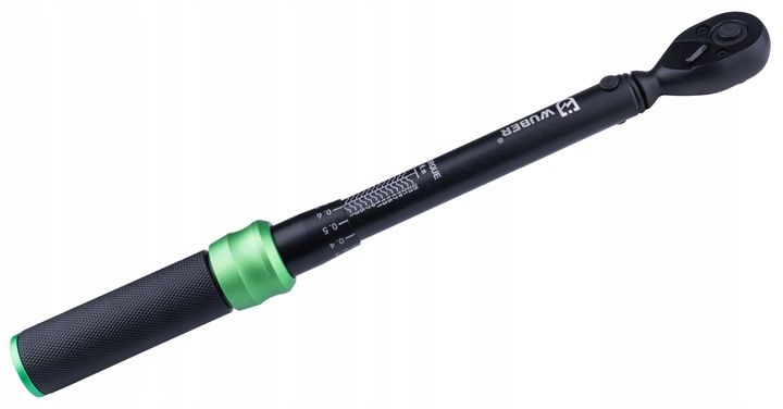 KLUCZ DYNAMOMETRYCZNY 1/4" Z BLOKADĄ 1-25NM CERTYFIKAT KALIBRACJI CR-V ETUI zdjęcie 3