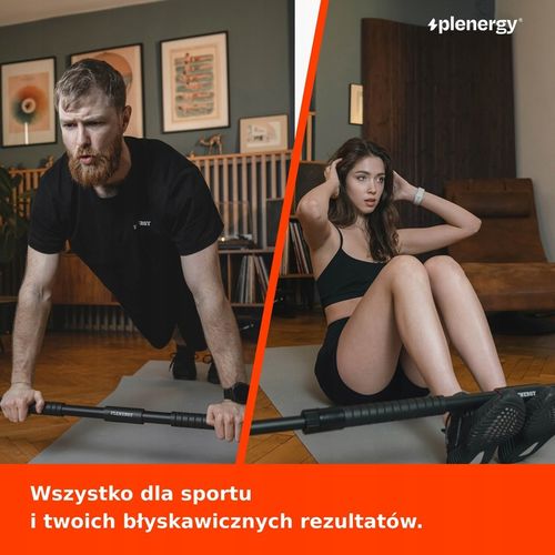 Drążek do podciągania rozporowy do ćwiczeń Plenergy S-Door 71-90 cm na Arena.pl