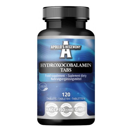 Apollo’s Hegemony Hydroxocobalamin Tabs suplement diety 120 tabl. na Arena.pl