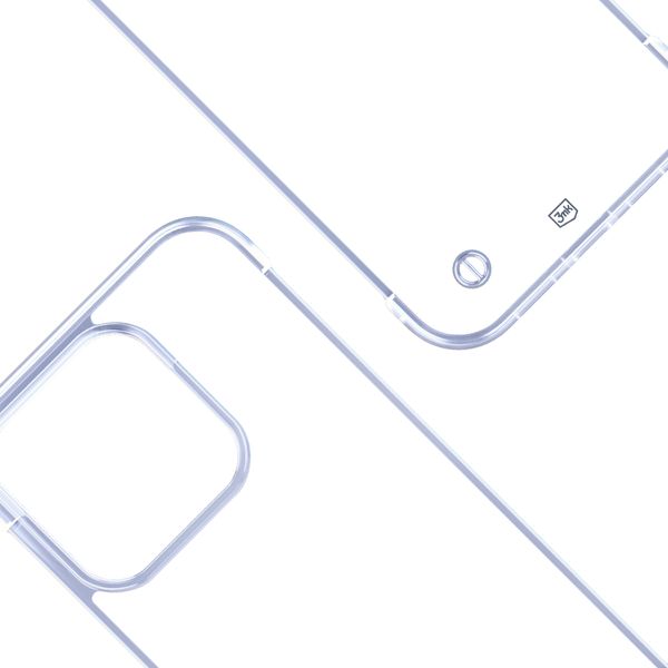 apple iphone 15 pro max - 3mk just20g clear case zdjęcie 10