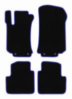 Dywaniki welurowe CARLUX-BLUE do Mercedes R W251 2005-2013, czarne