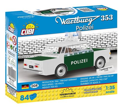 Cobi Klocki Youngtimer Collection Wartburg 353 Polizei na Arena.pl
