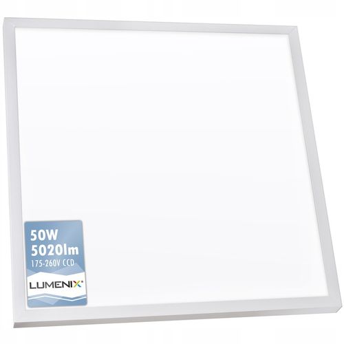 PANEL LED OPRAWA RASTROWA 60x60cm 595x595mm 50W KASETON CCD sufitowy na Arena.pl