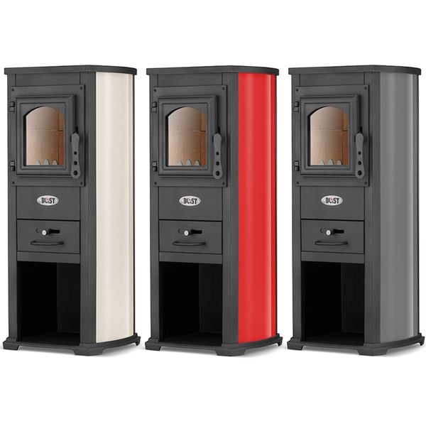 Piec żeliwny koza kominek BLIST EKONOMIK LUX 6,6kW zdjęcie 1