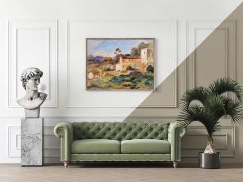 Landscape , Pierre-Auguste Renoir - plakat 40x30 cm na Arena.pl