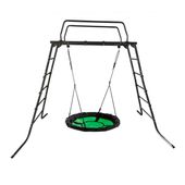 plac zabaw do ogrodu M-Bars Deluxe + bocianie gniazdo