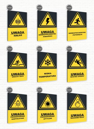 Tabliczka znak informacyjny 30x20 Antracyt WSTĘP WZBRONIONY Aluminiowa na Arena.pl