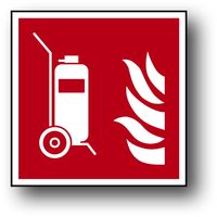 ZP-08 ZNAK PPOŻ. LUMINES 15x15 - GAŚNICA PRZEWOŹNA