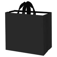 torba na zakupy 36l 45x40x20 gładka czarna 1szt