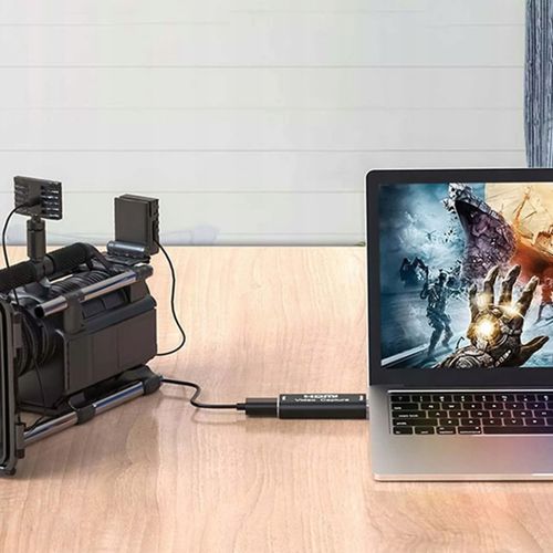 VIDEO GRABBER HDMI KONWERTER Z HDMI DO USB KARTA PRZECHWYTUJĄCA ADAPTER 4K na Arena.pl
