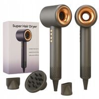 PROFESJONALNA SUSZARKA DO WŁOSÓW Z JONIZACJĄ 1500W 4 KOŃCÓWKI HAIR