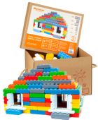 Marioinex klocki Cegły Junior 140 el.Okna+drzwi