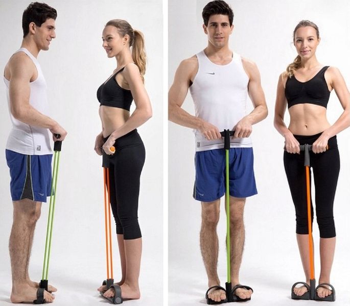 EKSPANDER expander DO ĆWICZEŃ MODELUJĄCYCH FITNESS zdjęcie 11