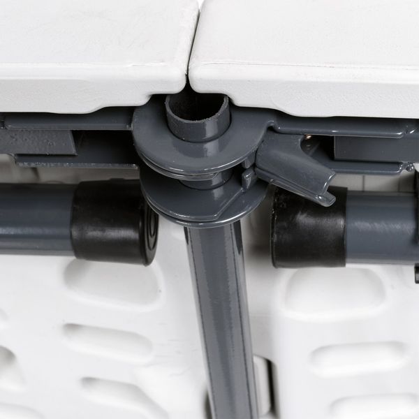 Stół cateringowy BALI WHITE składany w walizkę 180 cm biały zdjęcie 7