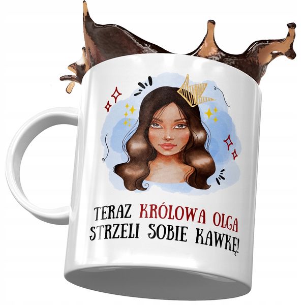 Kubek Dla Olgi Dziewczyny Koleżanki Żony Prezent Z Nadrukiem Ze Zdjęciem zdjęcie 1