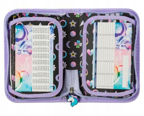 TORNISTER SZKOLNY ZESTAW JEDNOROŻEC DLA DZIEWCZYNKI DO 1 KLASY UNICORN 6cz. na Arena.pl