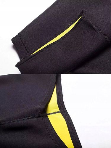 SPODNIE ODCHUDZAJĄCE FITNESS NEOPRENOWE SPODENKI DO ĆWICZEŃ CAPRI S/M na Arena.pl