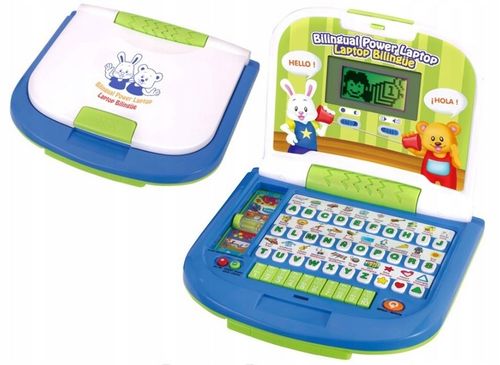 Komputerek dziecięcy laptop dla dzieci interaktywny edukacyjny komputer na Arena.pl