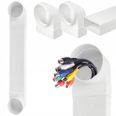 KANAŁ KABLOWY PODTYNKOWY TELEWIZYJNY TV 0,5m ZESTAW 110x55mm