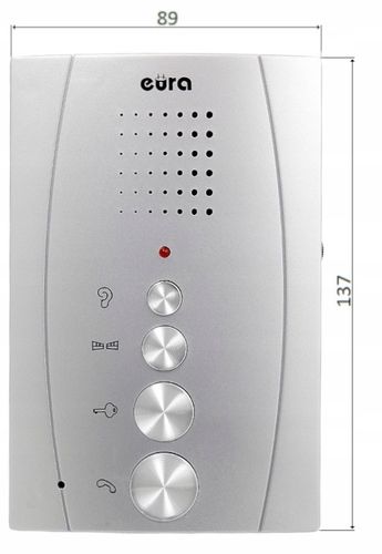Unifon EURA ADA-13A3 Srebrny na Arena.pl