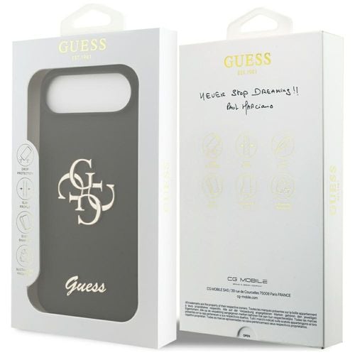 etui guess silicone big 4g script do     iphone air czarny na Arena.pl