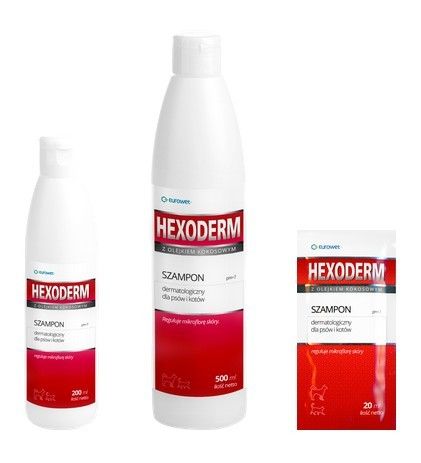 Hexoderm - szampon dermatologiczny 500ml na Arena.pl