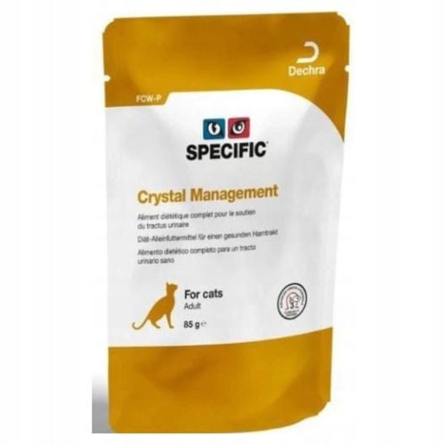 Karma weterynaryjna dla kotów Crystal Management FCW-P SPECIFIC 12x85g na Arena.pl