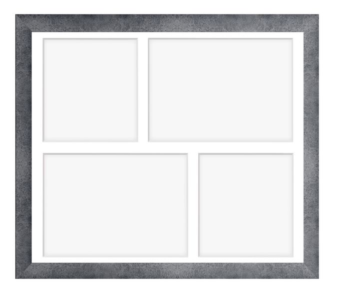 Ramka na 4 zdjęcia Hekla 24x30x4 foto galeria beton 1szt. zdjęcie 2