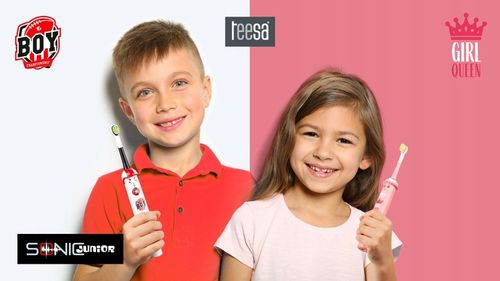 Szczoteczka dla dzieci soniczna do zębów Teesa Sonic Junior na Arena.pl