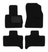 Dywaniki samochodowe welurowe do: BMW X5 E53 1999-2006 xDrive 4WD czarne