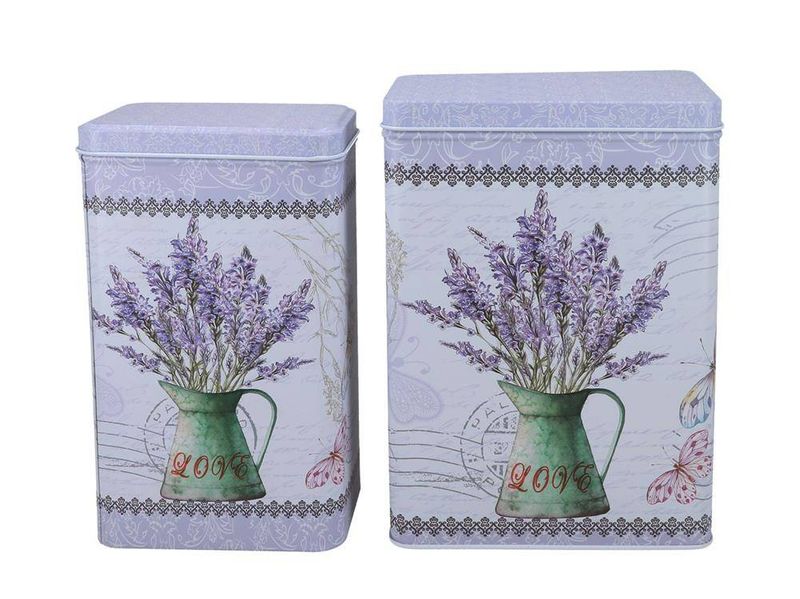 Kpl. 2 puszek metalowych zdjęcie 2