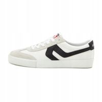 Levi's Białe Buty Męskie Sneakersy z Naszywką z Logo Sneak Trampki r.43