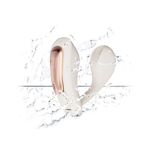qingnan no.6 wireless control wearable  vibrator beige na Arena.pl