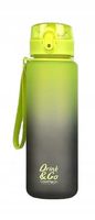 CoolPack bidon butelka na wodę 600 ml Gradient Lemon zółty czarny BPA Free