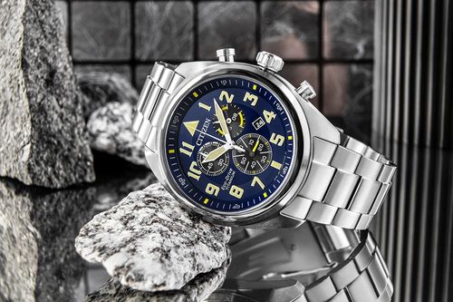 zegarek męski citizen super titanium eco-drive at2480-81l + box na Arena.pl
