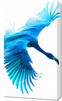 Obraz 40x70cm Błękitny Lot