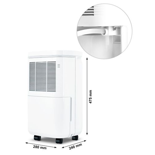 Osuszacz powietrza - pochłaniacz wilgoci Berdsen BD-520 biały na Arena.pl