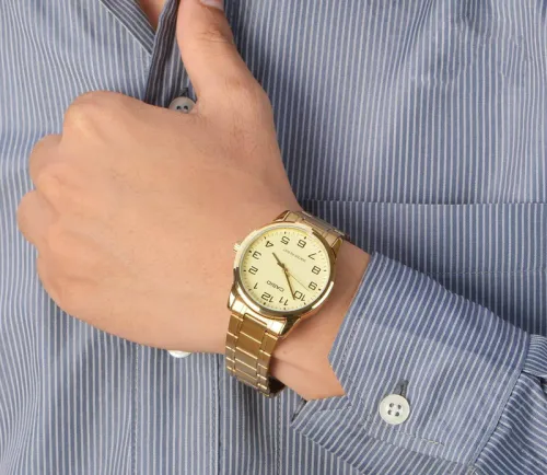 ZEGAREK MĘSKI CASIO MTP-V001G-9B + BOX na Arena.pl