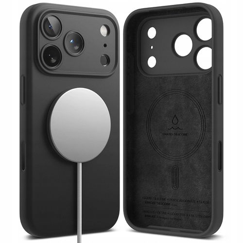 Etui Ringke Silicone Magnetic Magsafe do Iphone 17 Pro Max Black na Arena.pl
