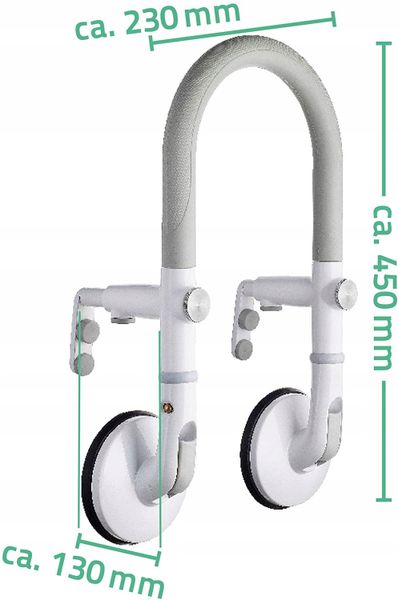 RIDDER Rob poręcz do wanny na przyssawkach zdjęcie 3