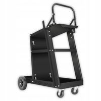 Wózek spawalniczy MIG do spawarek z półką na butlę Vogelmann