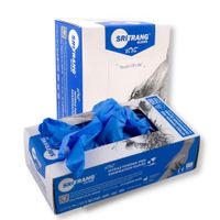 rękawiczki nitrylowe xl 90szt niebieskie