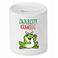 Skarbonka Dla Krawcowej Krawca Żajebisty Krawiec Z Nadrukiem Ze Zdjęciem