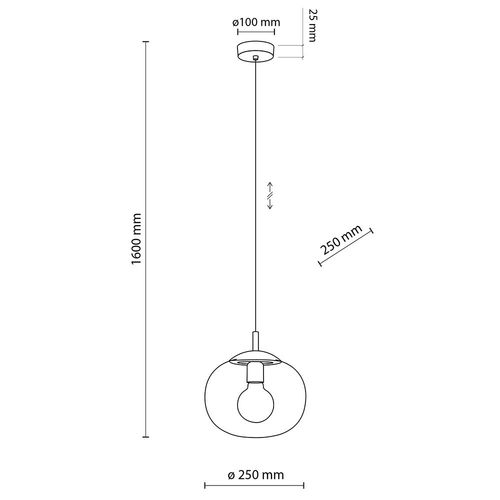 lampa wisząca vibe graphite 5827 tk lighting na Arena.pl