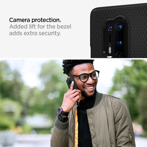 Etui Spigen Liquid Air OnePlus 8 Pro Matte Black na Arena.pl
