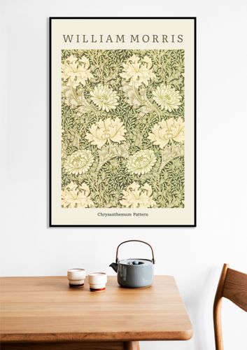 Obraz 50x70cm Design Chrysanthemum Pattern, Morris Vintage do Salonu na Arena.pl