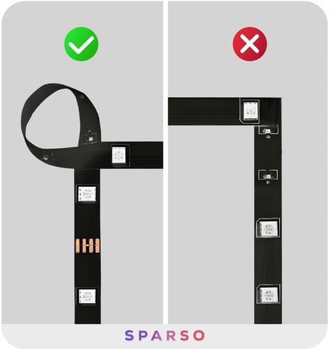 TAŚMA LED RGB 3M USB LEDY DO TV Podświetlenie Telewizora NA PILOTA na Arena.pl