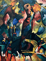 Reprodukcje obrazów Picture with an Archer - Wassily Kandinsky Rozmiar - 60x45