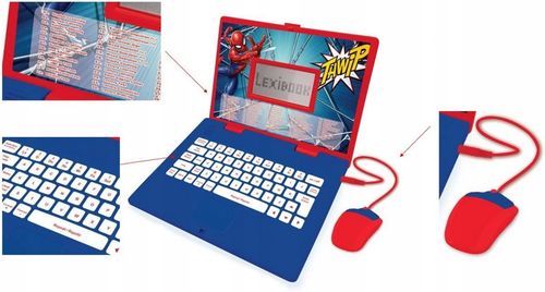 Laptop edukacyjny Spider-Man na Arena.pl